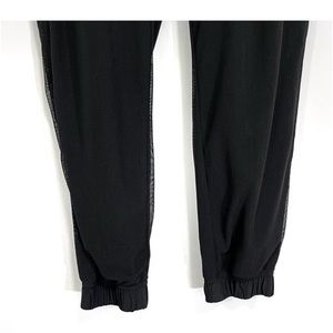 Lululemon Black Mesh Modern Jogger Pants 28" 10